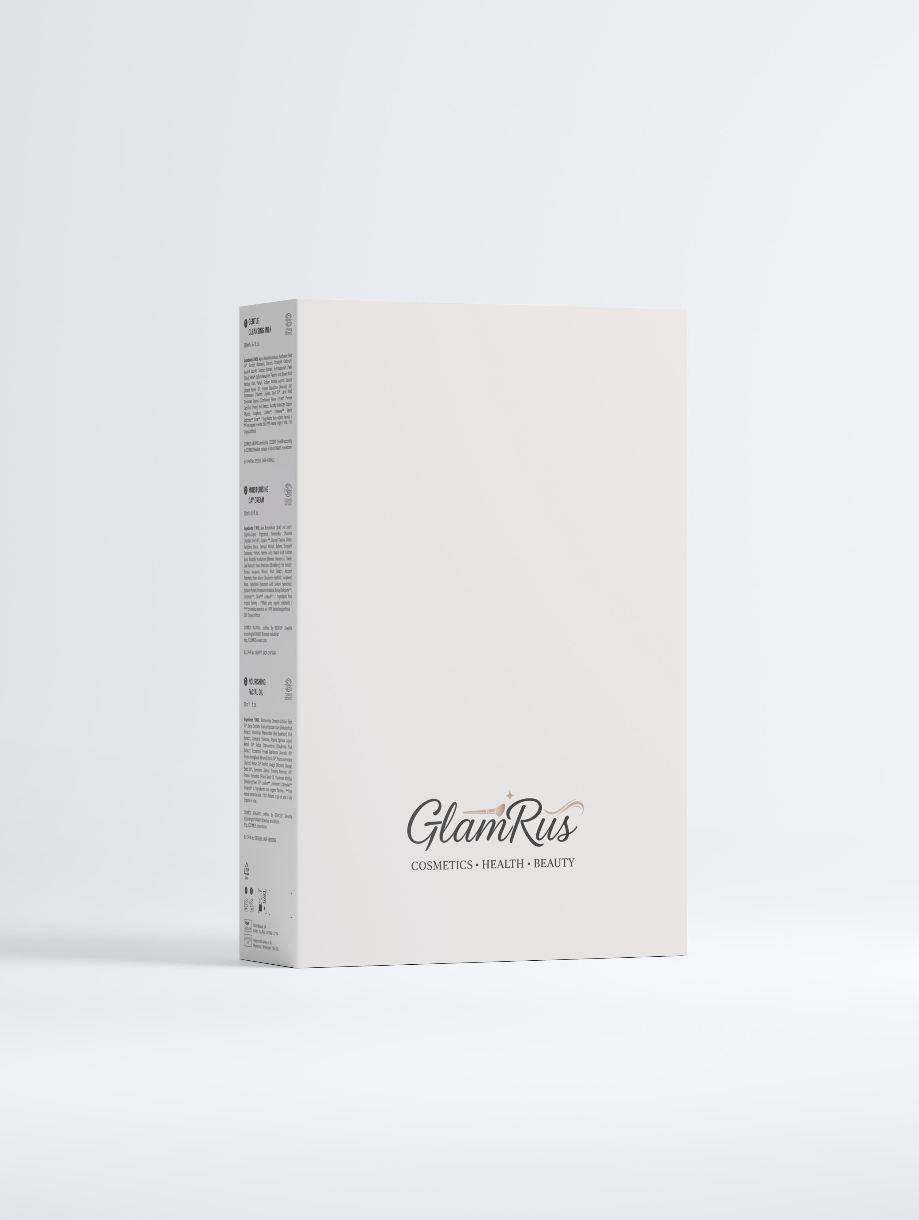 Glamrus Glowy Skin Trio Collection Box (3 Products)