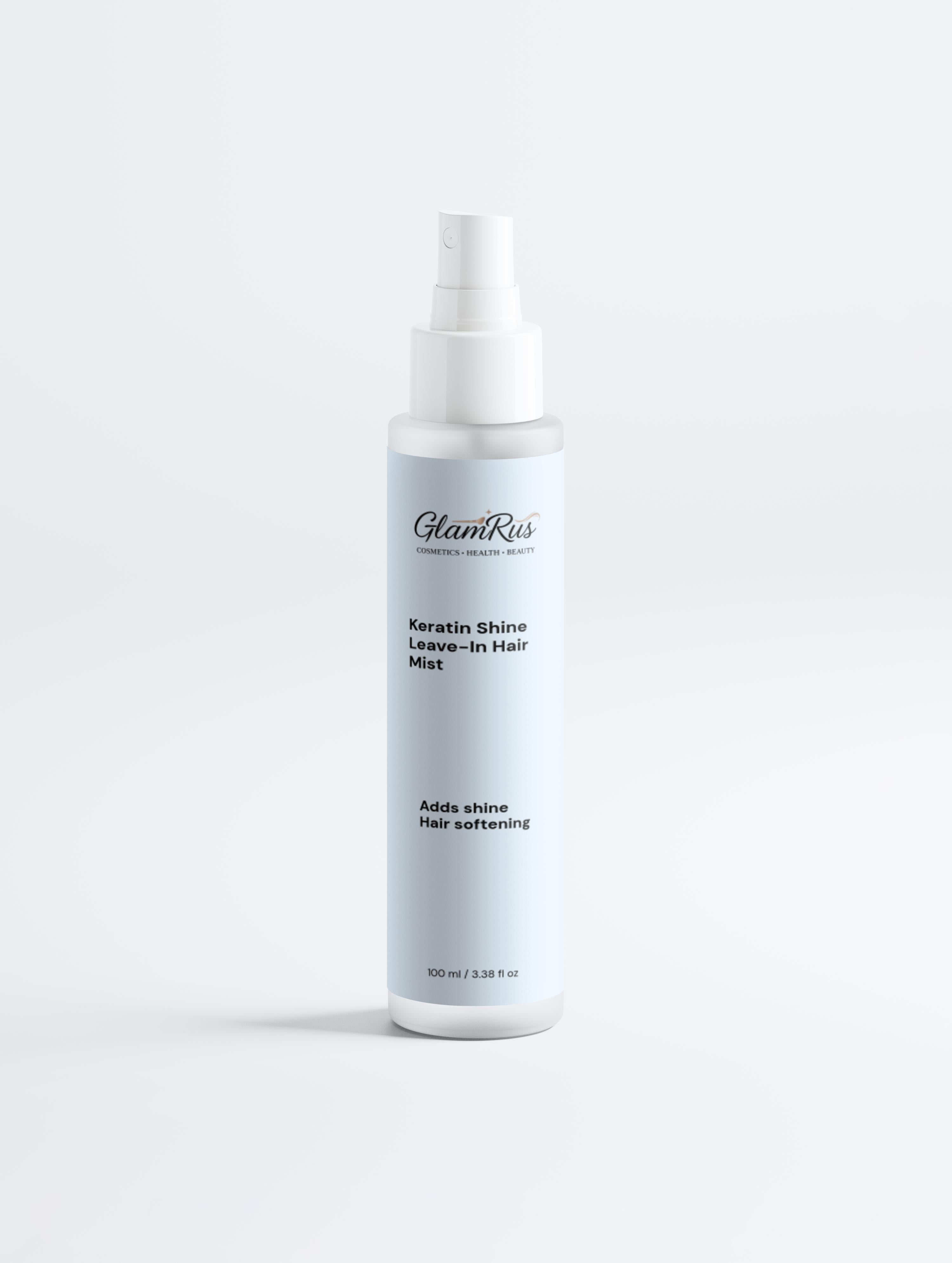 Glamrus Keratin Shine Leave-In Hair Mist 100 ml / 3.38 fl oz