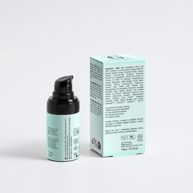 3-in-1 Eye Cream for Men - Anti-Aging Under Eye Care 15ml