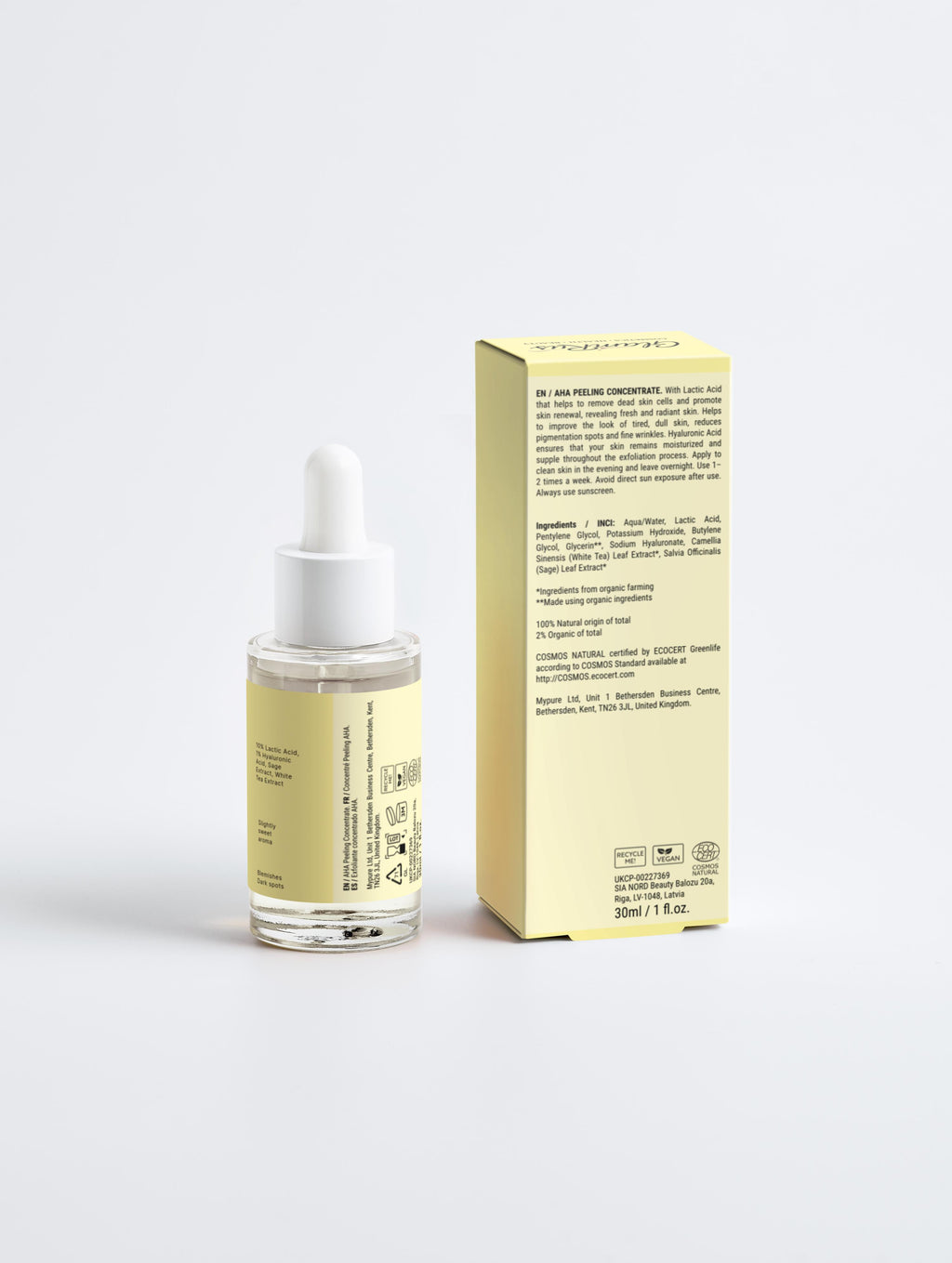 Glamrus AHA Peeling Concentrate 30 ml / 1.01 fl oz