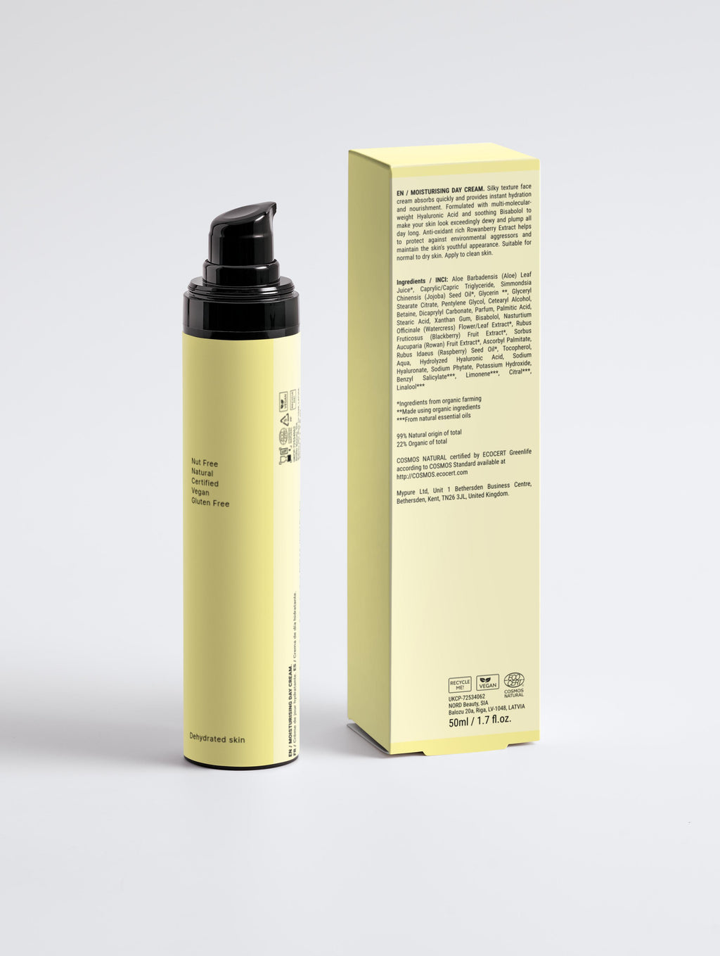 Glamrus Moisturising Day Cream 50 ml / 1.69 fl oz (Black Bottle)