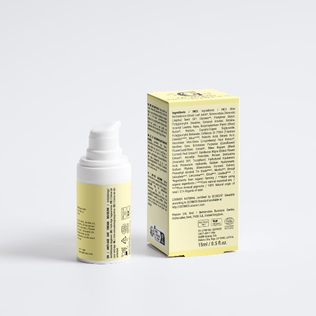 Anti-Age Day Cream - Hyaluronic Acid Moisturiser for Mature Skin 15ml