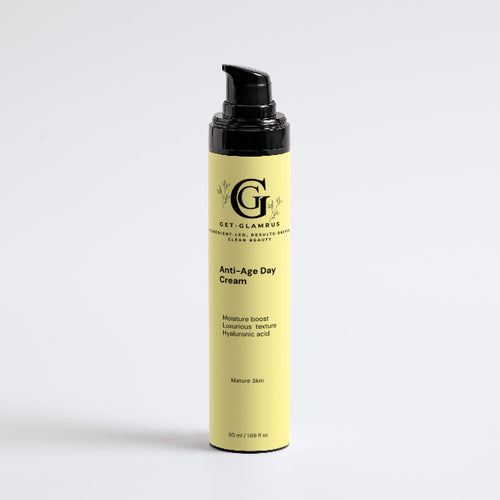 Anti-Age Day Cream - Hyaluronic Acid Moisturiser for Mature Skin 50ml (Black Bottle)