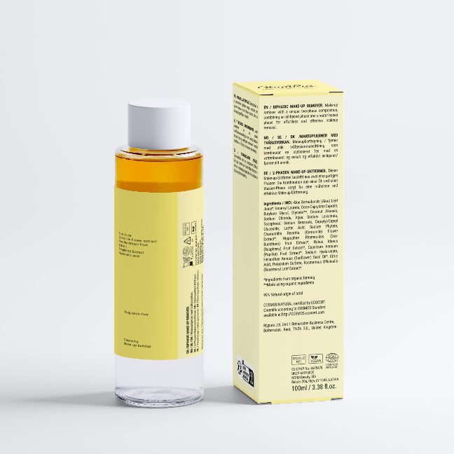 BiPhasic Make-up Remover Fragrance Free - Gentle Hyaluronic Acid Cleanser 100ml