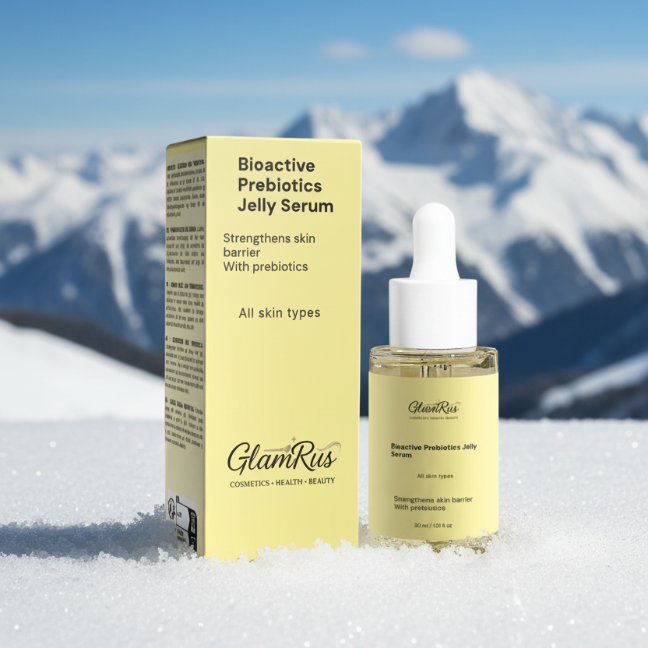 Bioactive Prebiotics Jelly Serum - Hyaluronic Acid Face Serum 30ml (White Dropper Bottle)