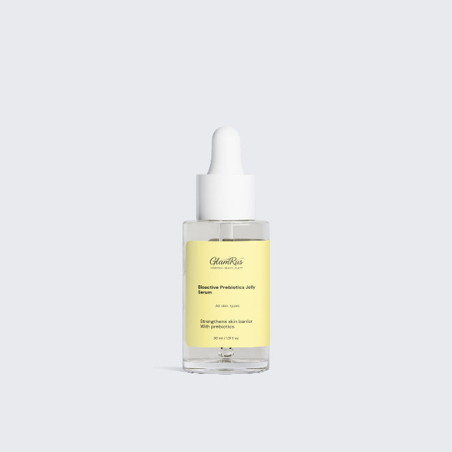 Bioactive Prebiotics Jelly Serum - Hyaluronic Acid Face Serum 30ml (White Dropper Bottle)