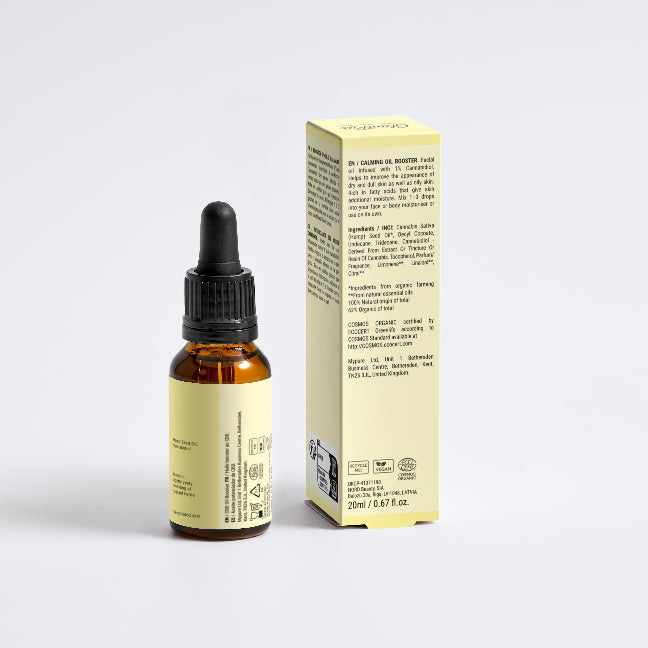 Calming Facial Oil 20 ml / 0.68 fl oz (Amber Bottle)
