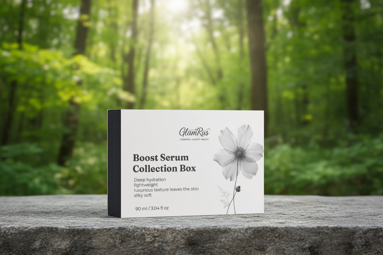 Glamrus Boost Serum Collection Box (3 Products)