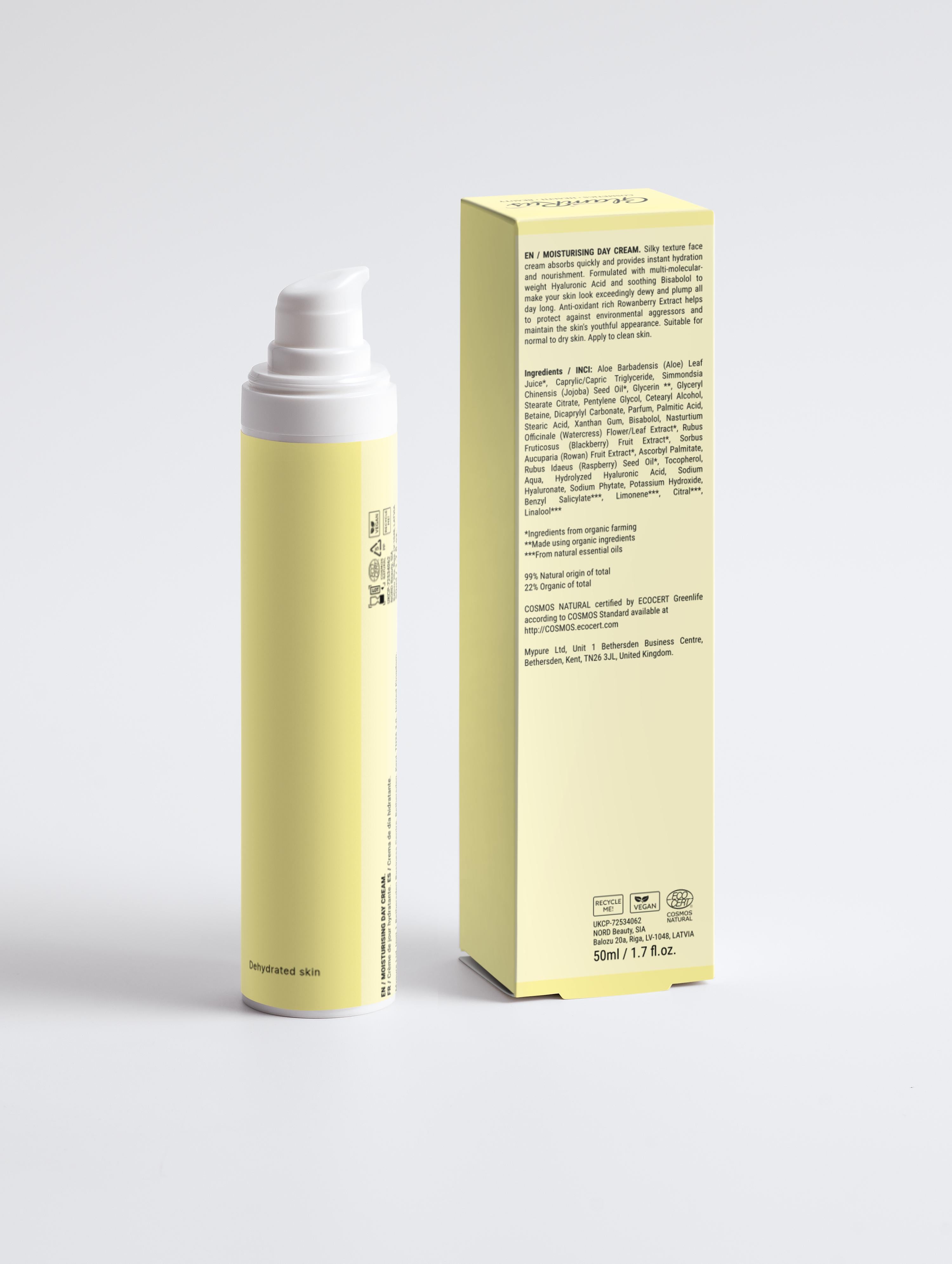 Glamrus Moisturising Day Cream 50 ml / 1.69 fl oz (White Bottle)