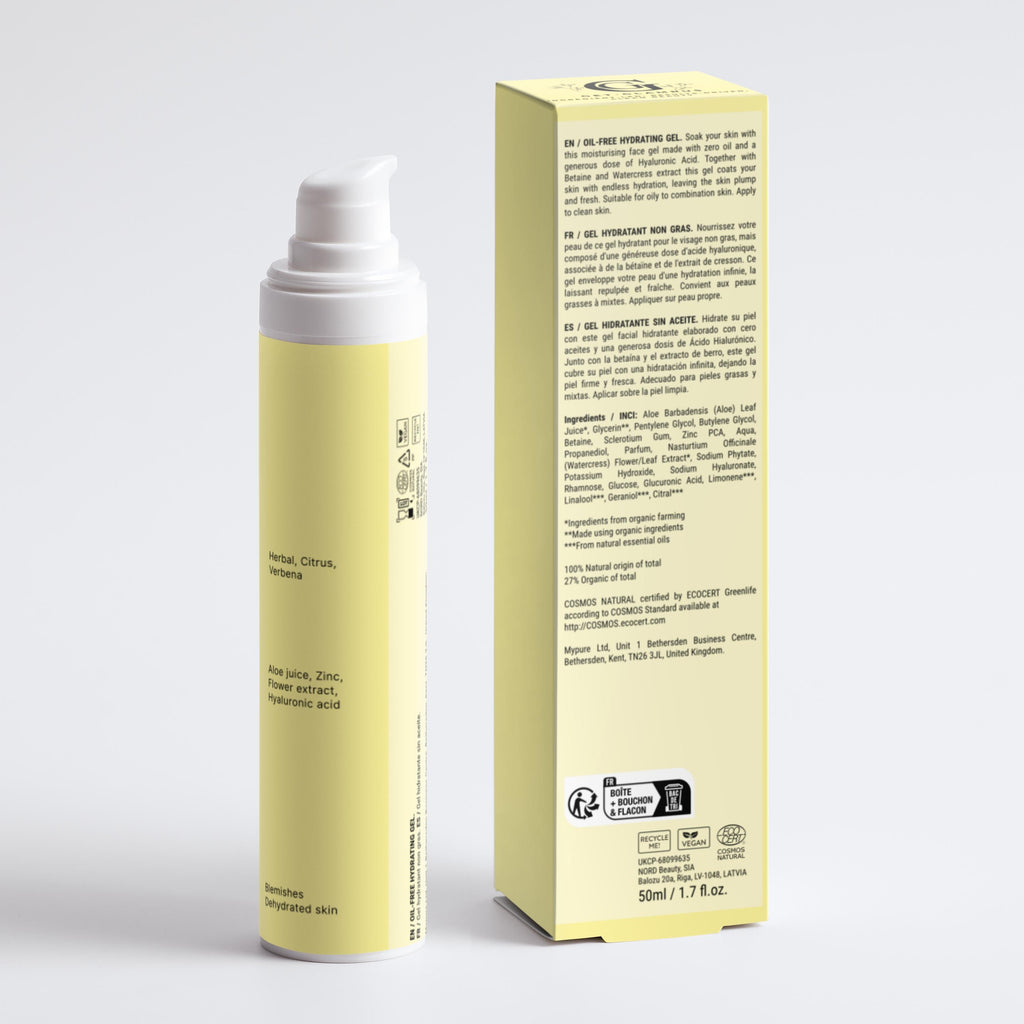 Oil-Free Hydrating Gel 50 ml / 1.69 fl oz (White Bottle)
