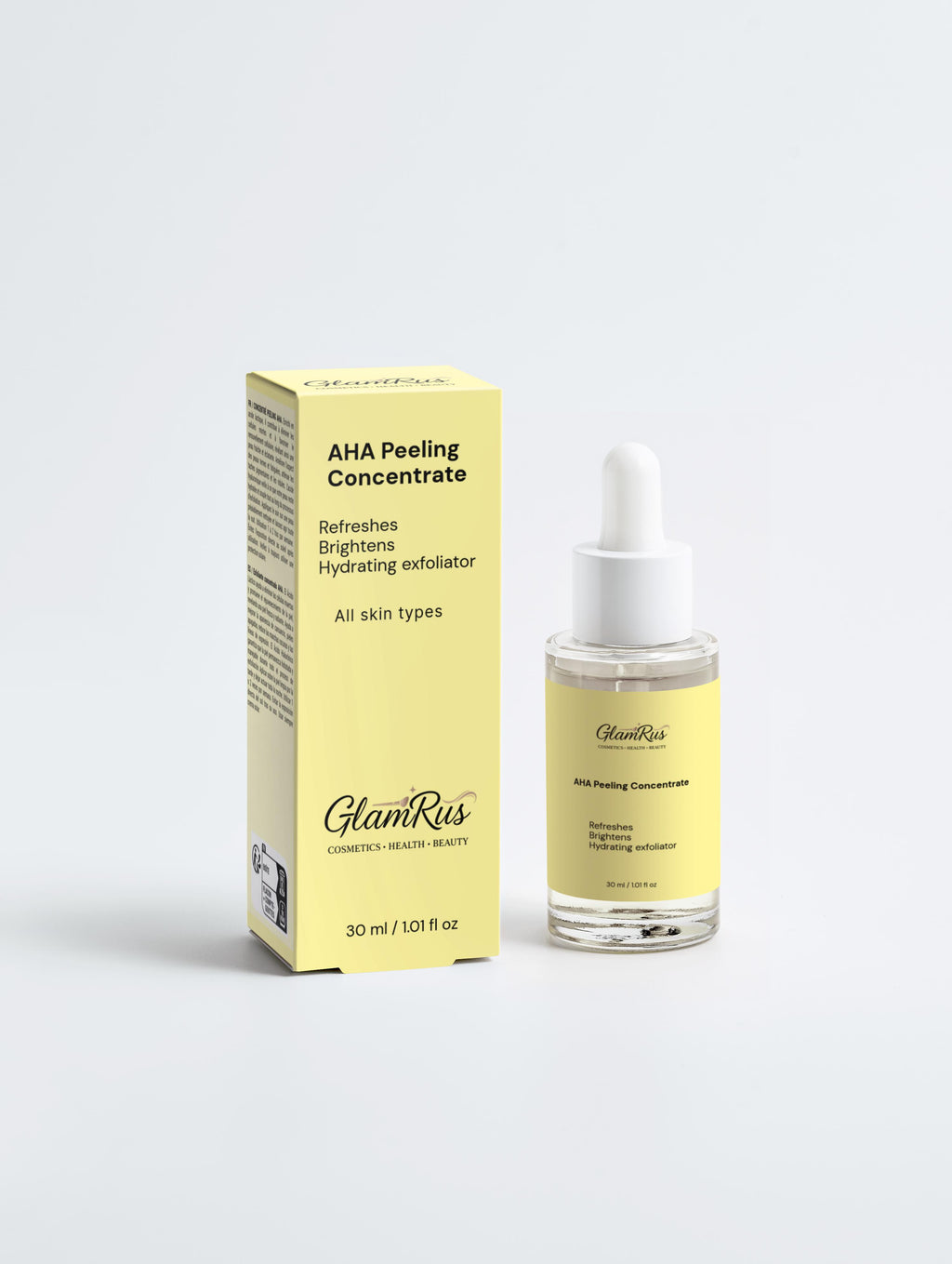 Glamrus AHA Peeling Concentrate 30 ml / 1.01 fl oz