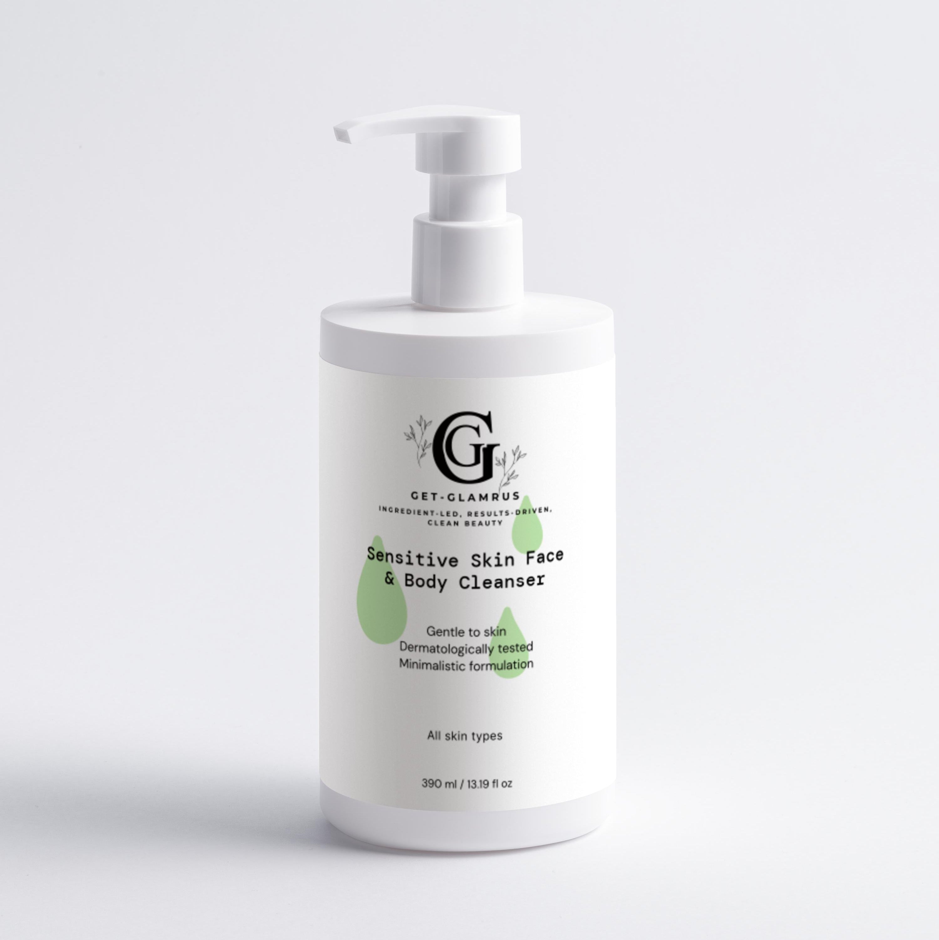 Sensitive Skin Face & Body Cleanser 390 ml / 13.19 fl oz