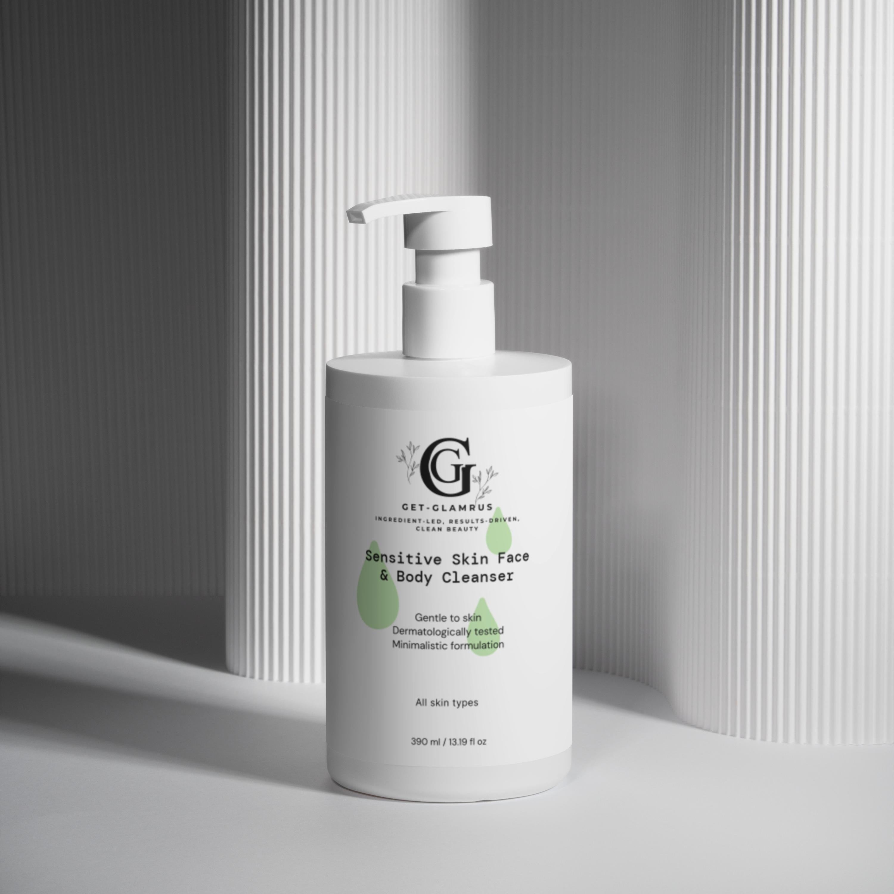 Sensitive Skin Face & Body Cleanser 390 ml / 13.19 fl oz