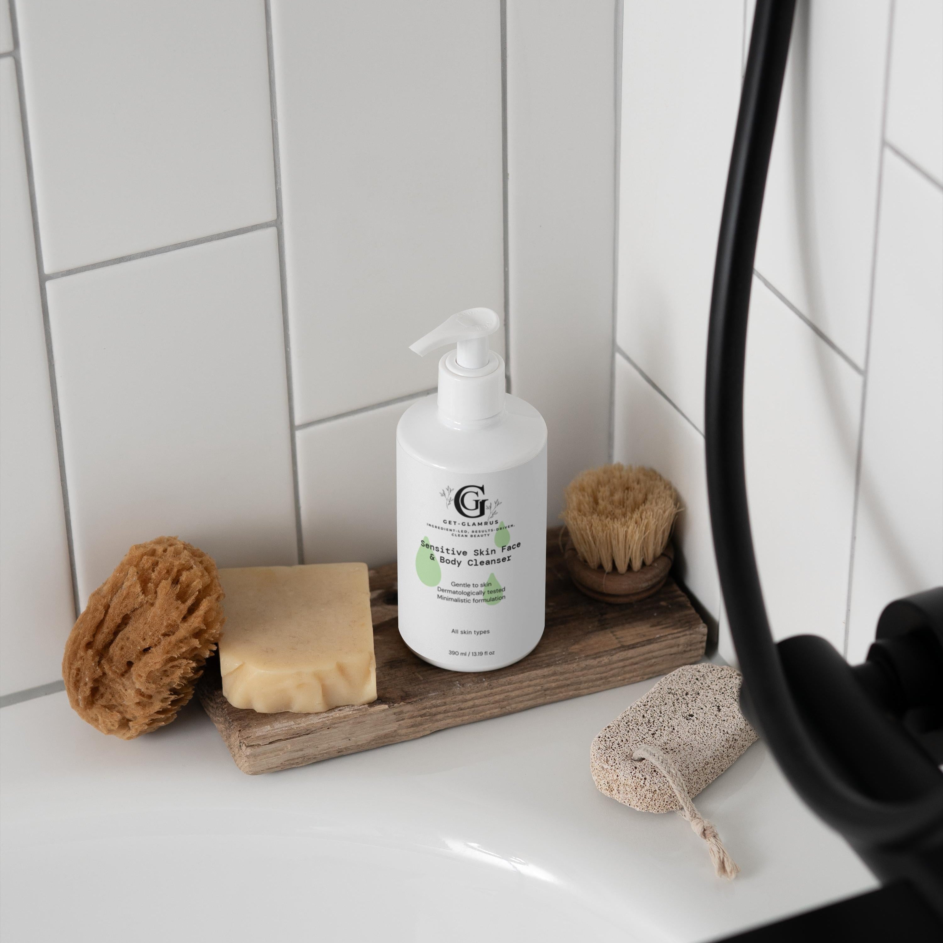 Sensitive Skin Face & Body Cleanser 390 ml / 13.19 fl oz