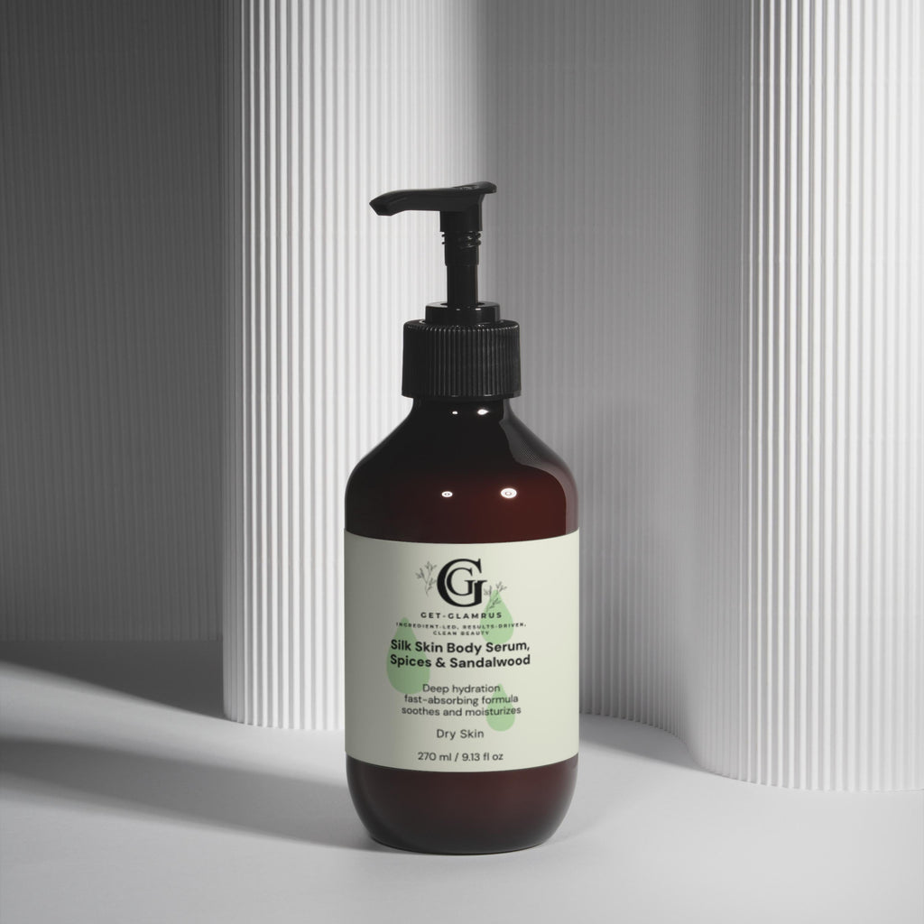 Silk Skin Body Serum, Spices & Sandalwood 270 ml / 9.13 fl oz