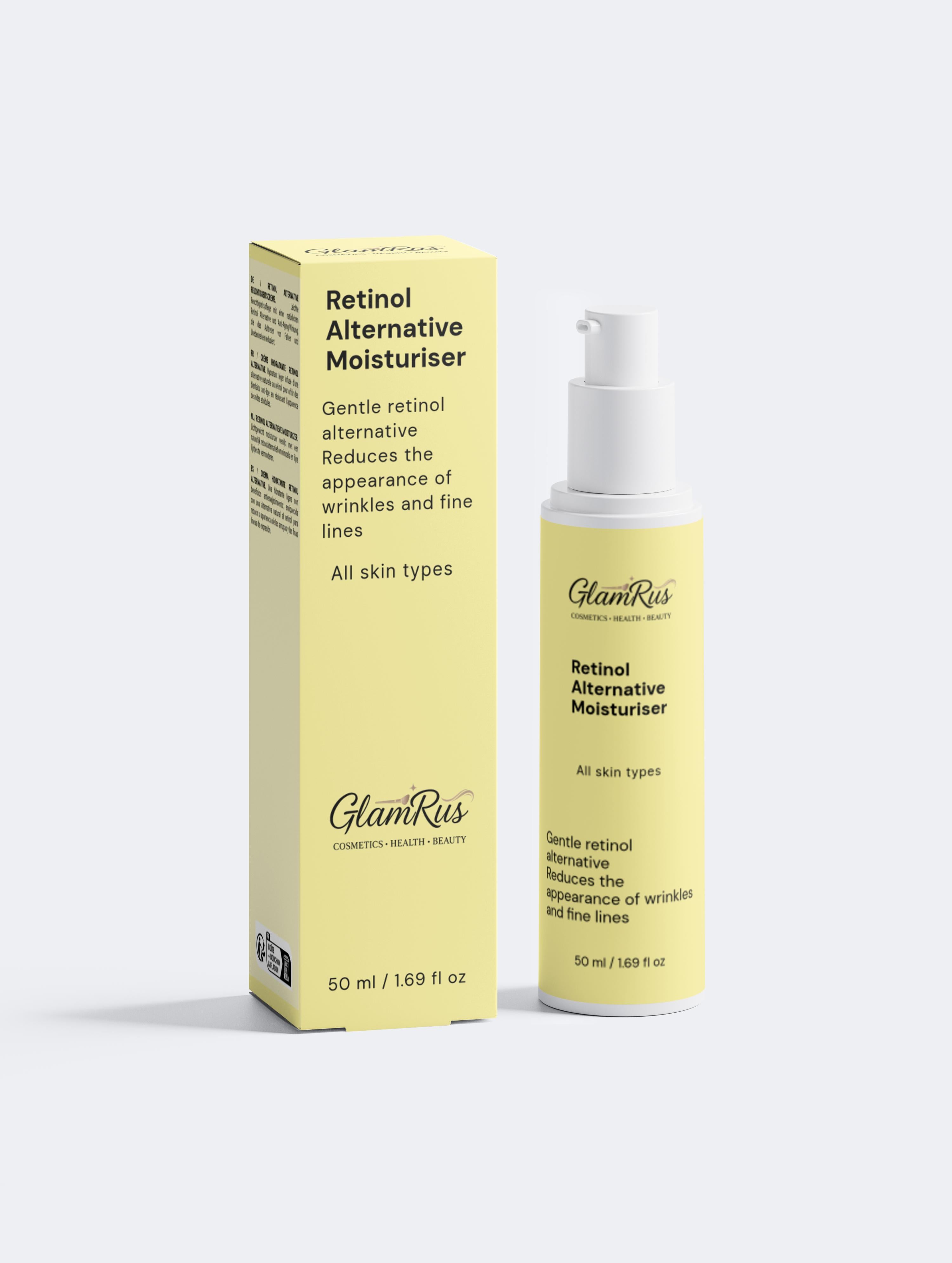 Glamrus Retinol Alternative Moisturiser 50 ml / 1.69 fl oz