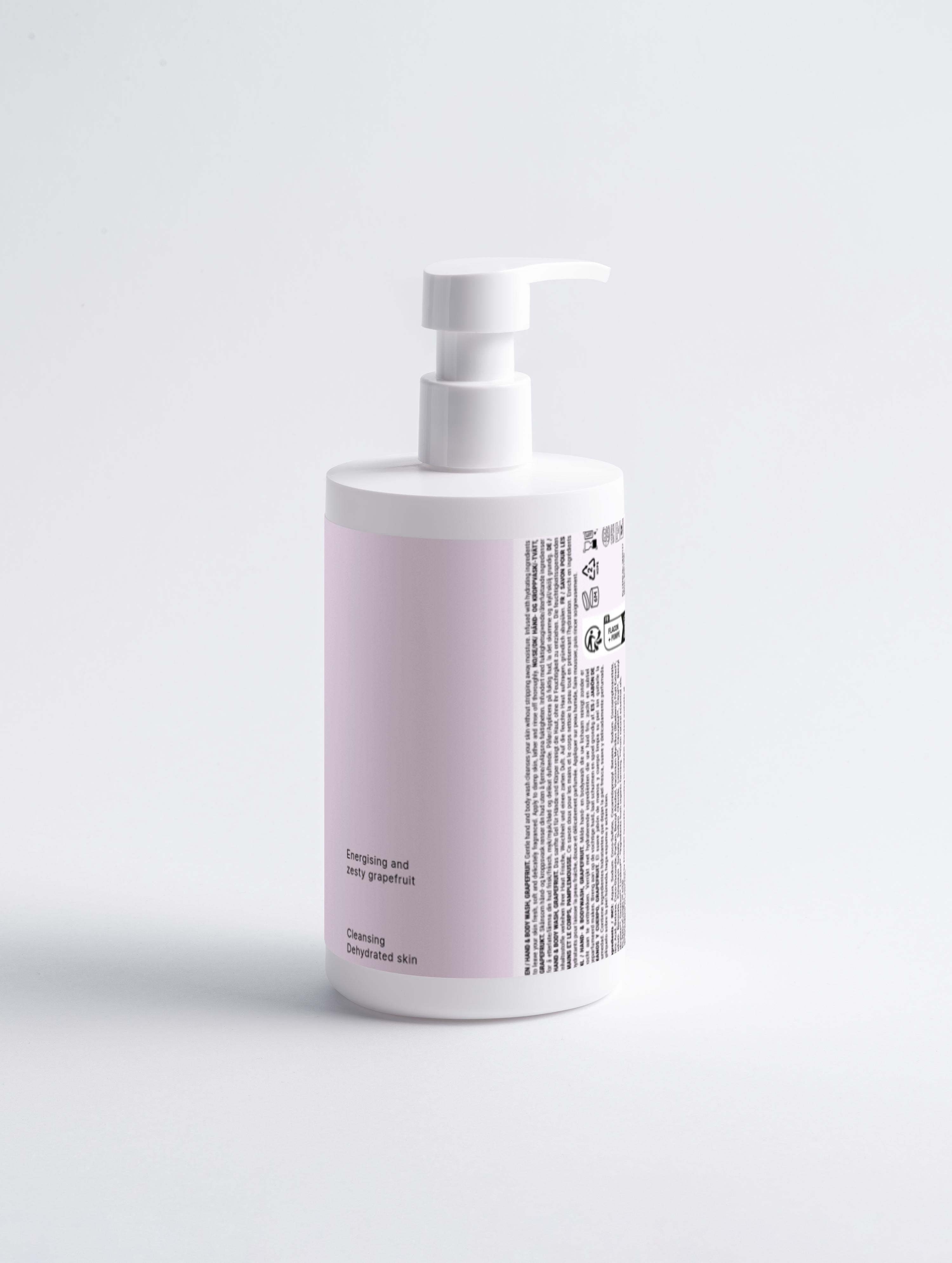 Glamrus Hand & Body Wash, Grapefruit 400 ml / 13.53 fl oz