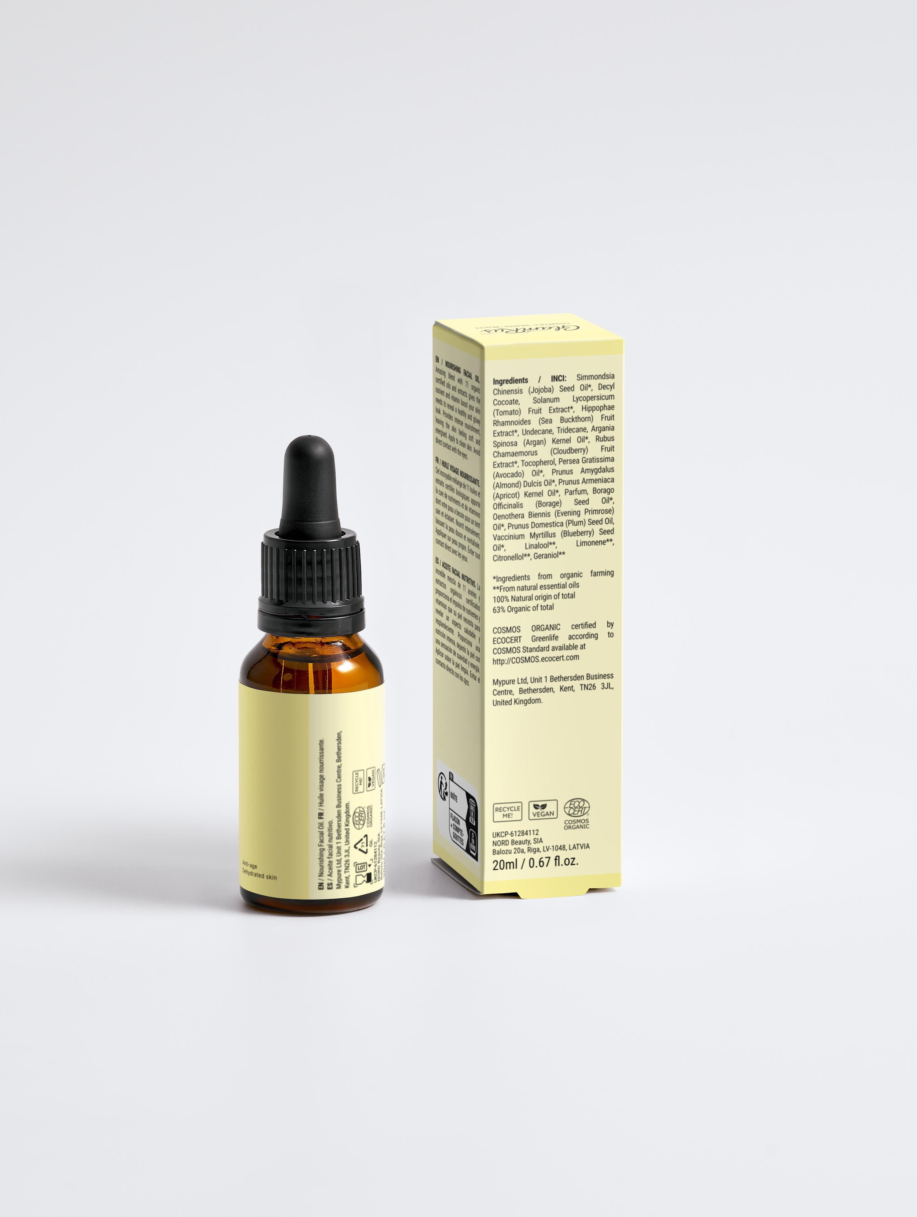 Glamrus Nourishing Facial Oil 20 ml / 0.68 fl oz