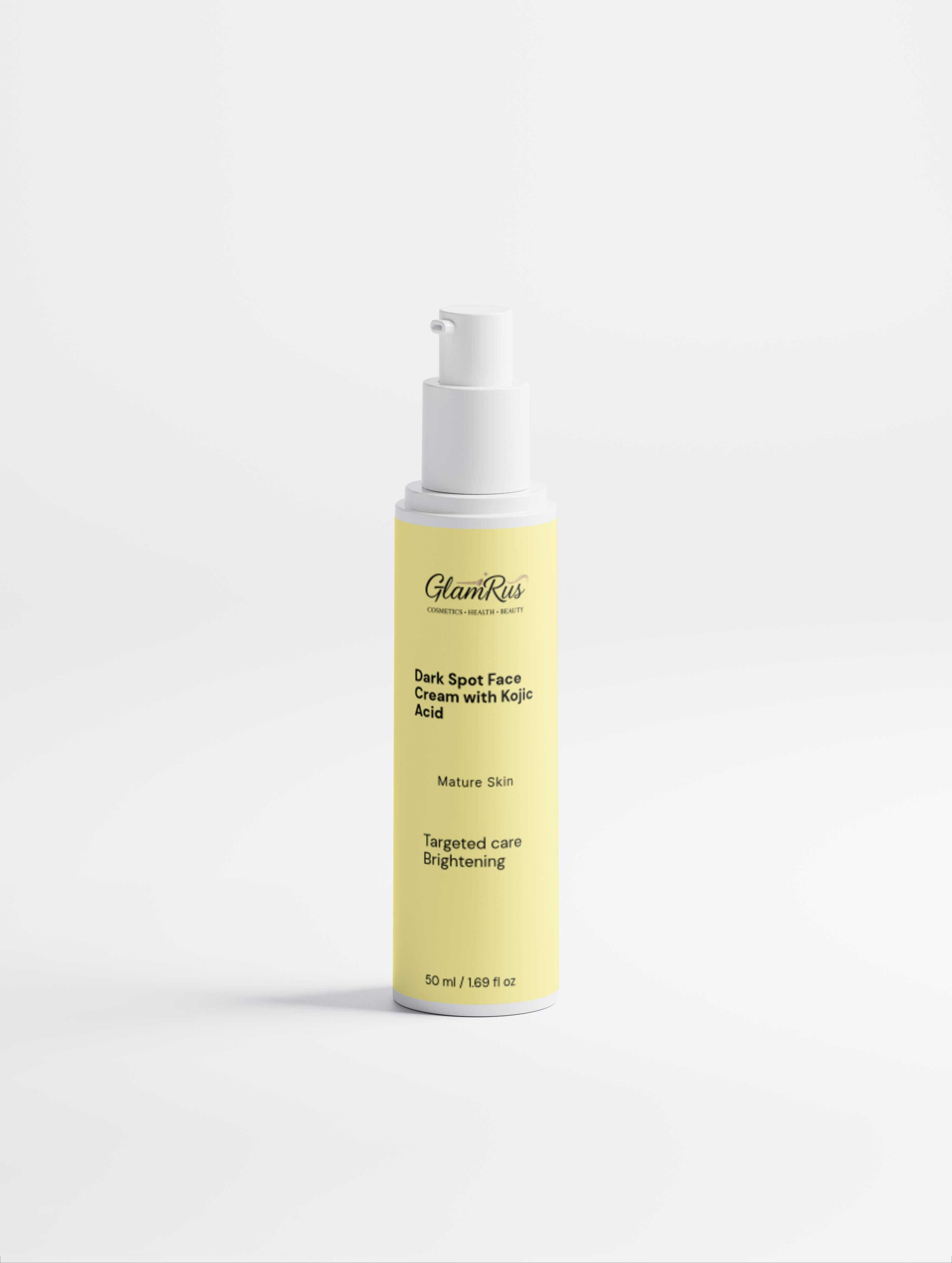 Glamrus Dark Spot Face Cream with Kojic Acid 50 ml / 1.69 fl oz