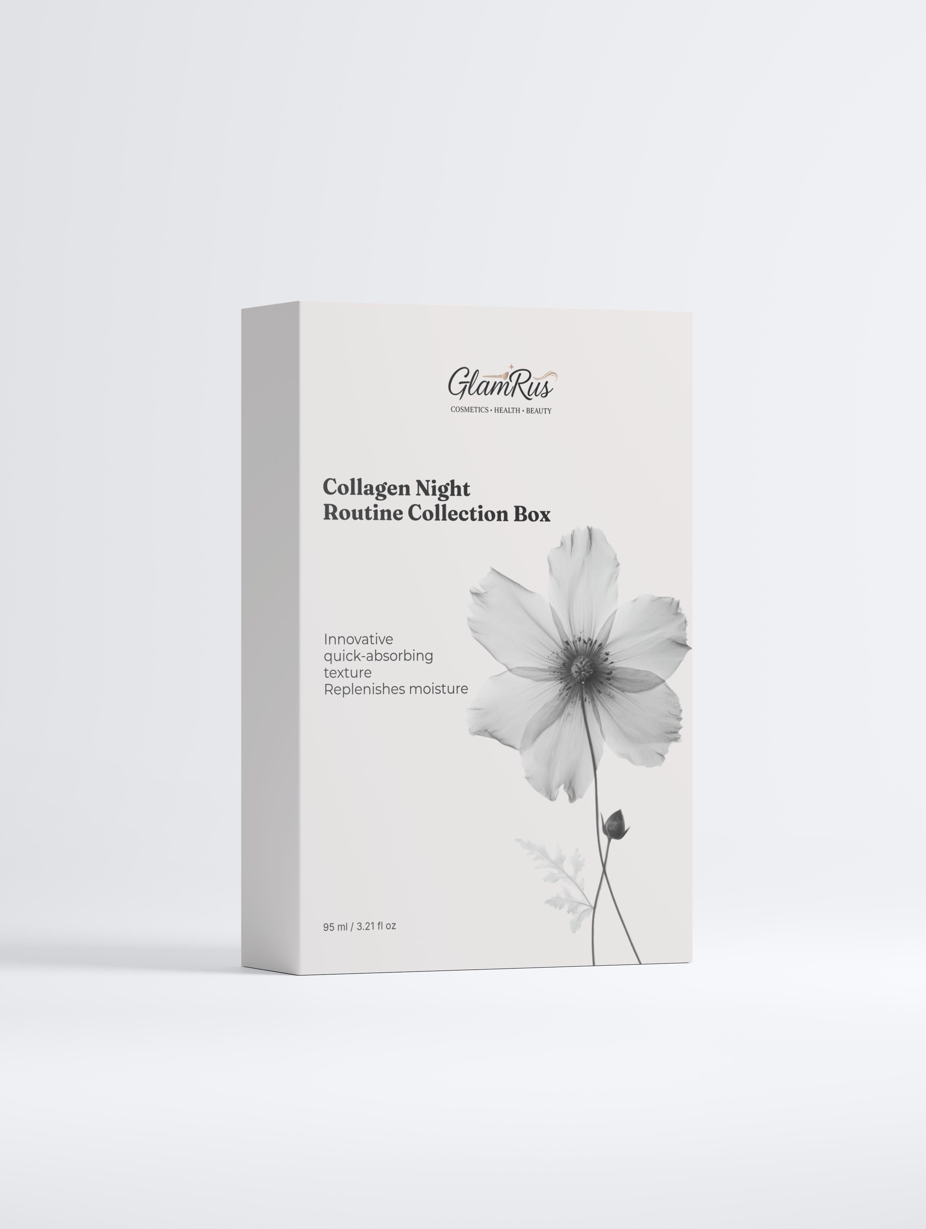 Glamrus Collagen Night Routine Collection Box (3 Products)