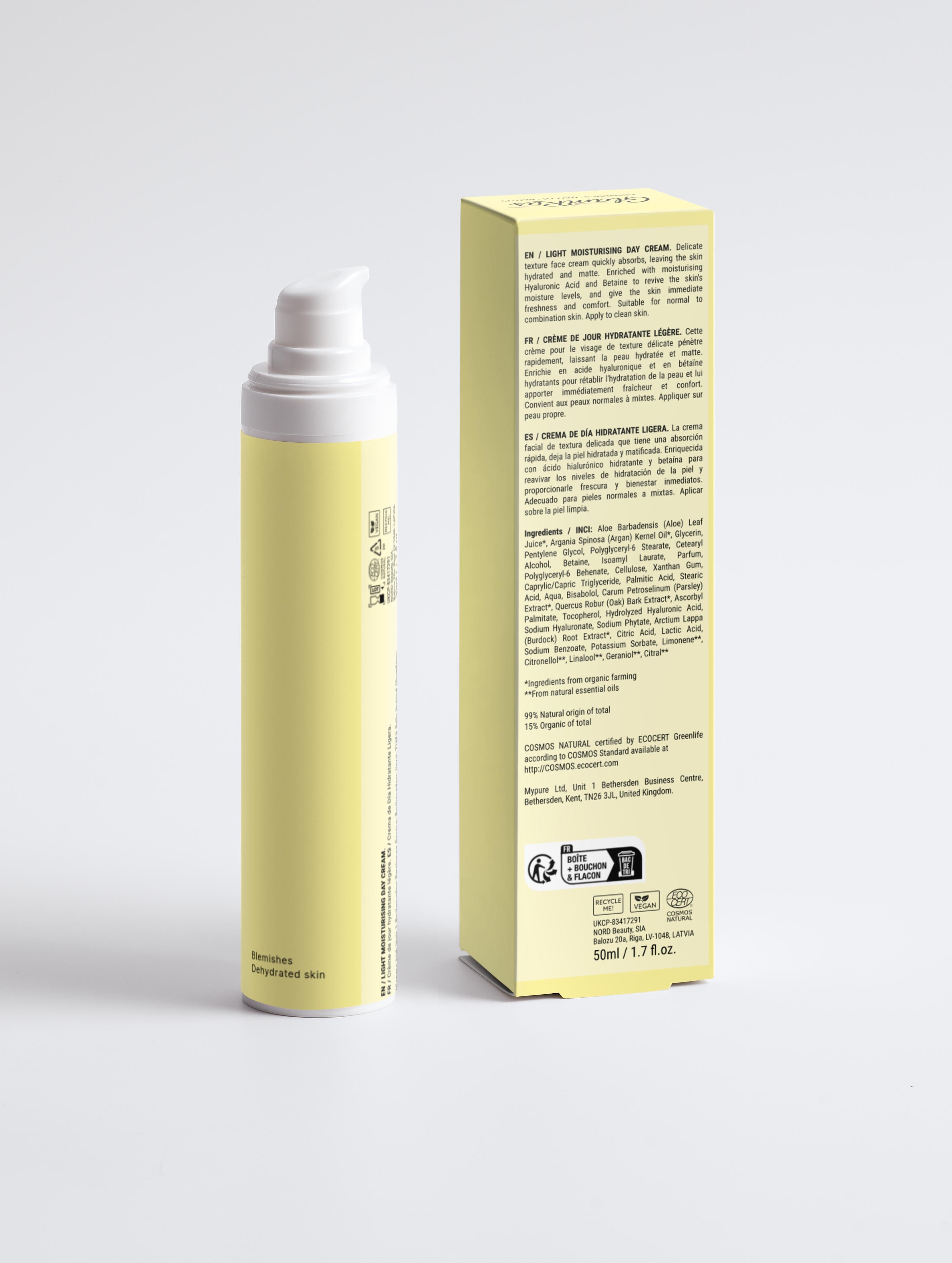 Glamrus Light Moisturising Day Cream 50 ml / 1.69 fl oz